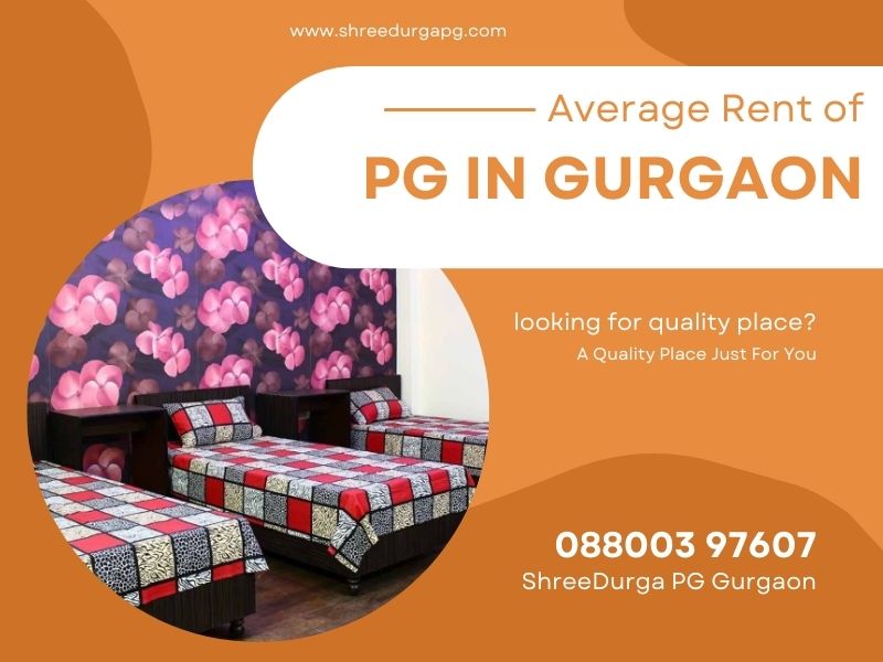 Average Rent of PG in Gurgaon